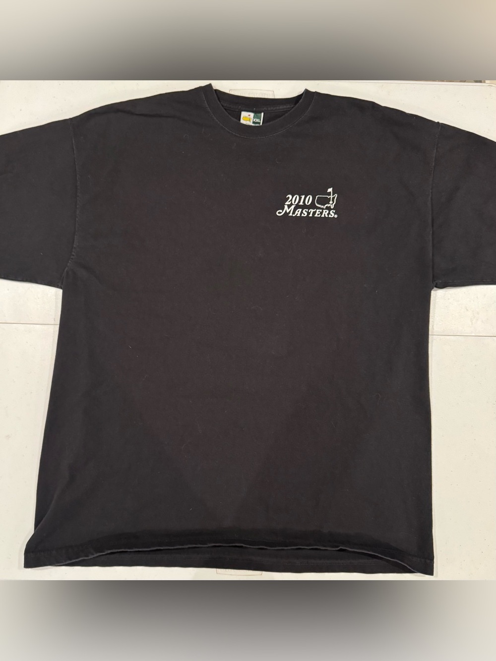 2010 Masters Golf t shirt size XXL